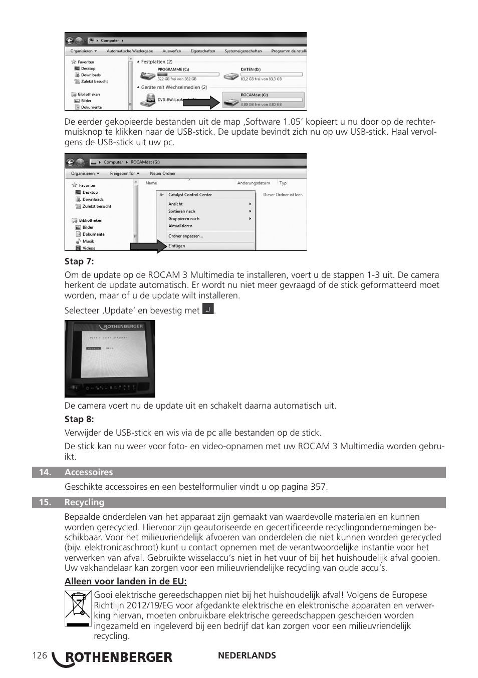 ROTHENBERGER ROCAM 3 Multimedia User Manual | Page 128 / 360