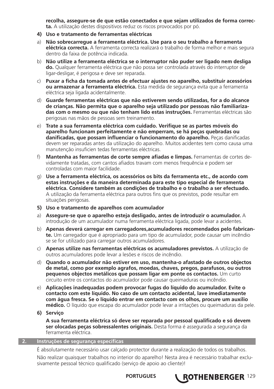 ROTHENBERGER ROCAM 3 Multimedia User Manual | Page 131 / 360