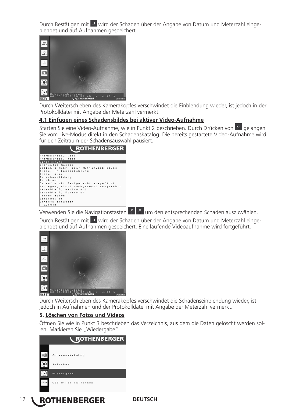 ROTHENBERGER ROCAM 3 Multimedia User Manual | Page 14 / 360