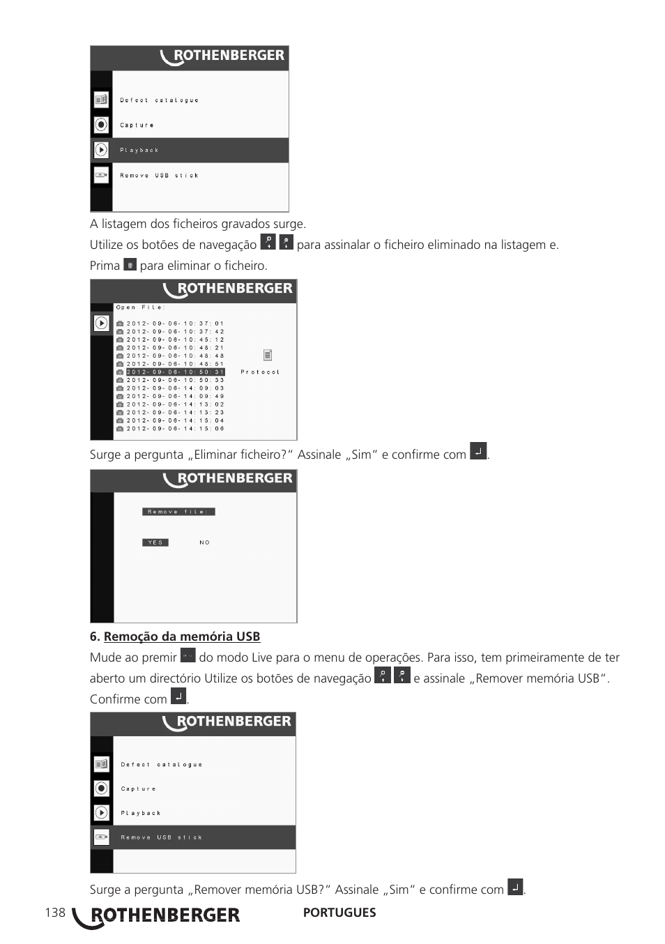 ROTHENBERGER ROCAM 3 Multimedia User Manual | Page 140 / 360