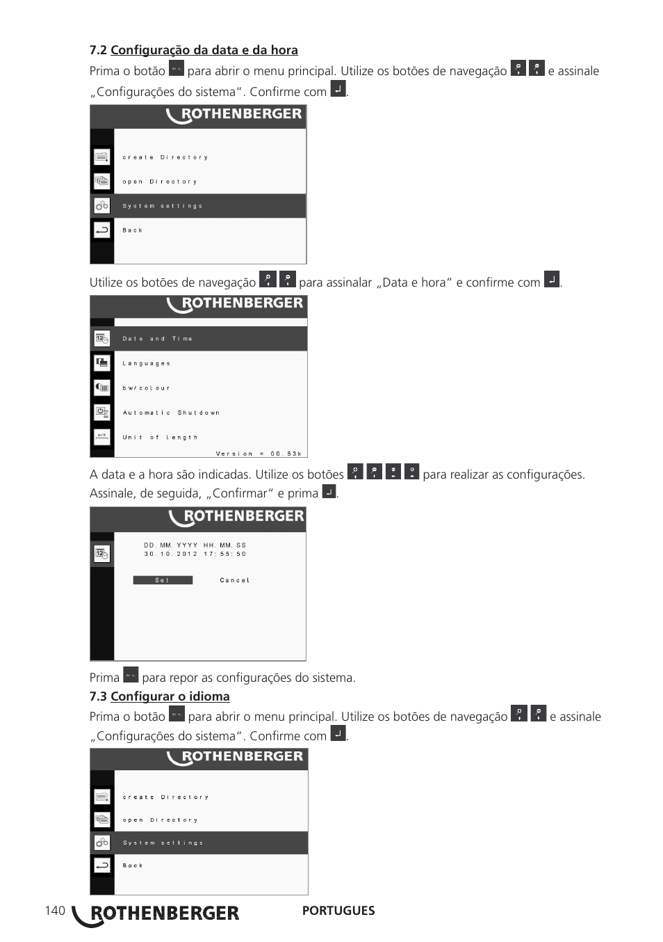 ROTHENBERGER ROCAM 3 Multimedia User Manual | Page 142 / 360