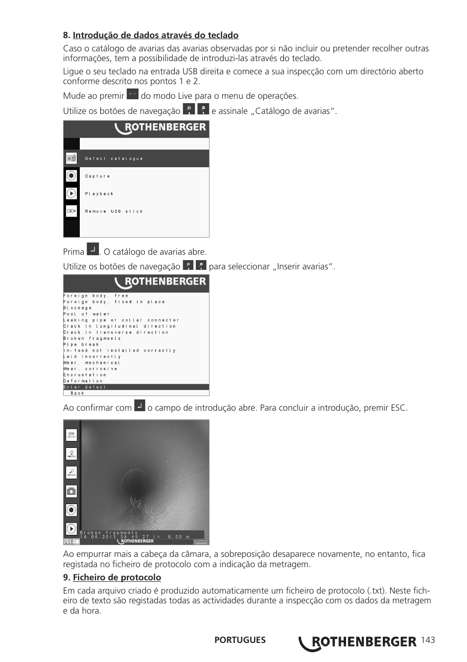 ROTHENBERGER ROCAM 3 Multimedia User Manual | Page 145 / 360