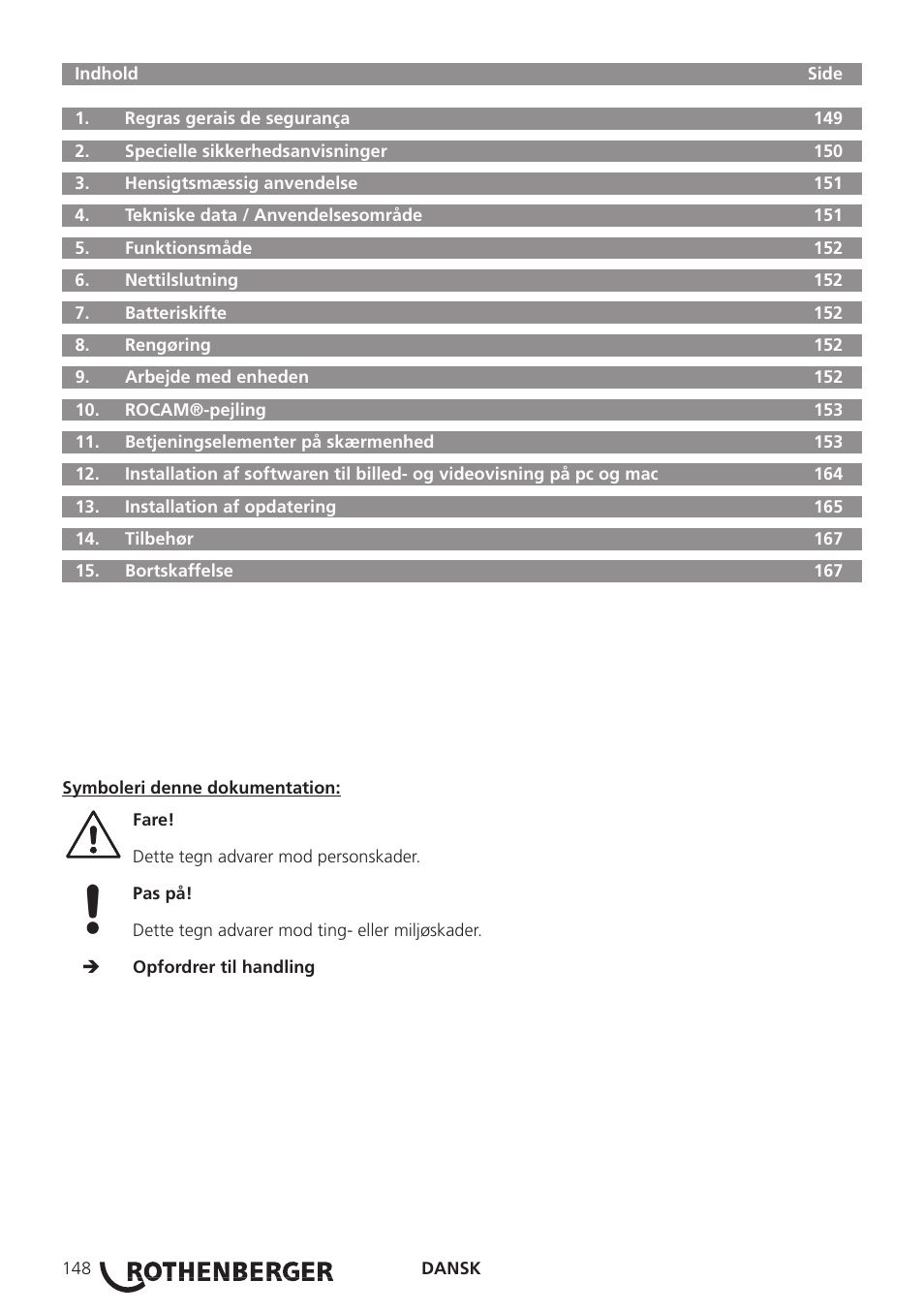 ROTHENBERGER ROCAM 3 Multimedia User Manual | Page 150 / 360