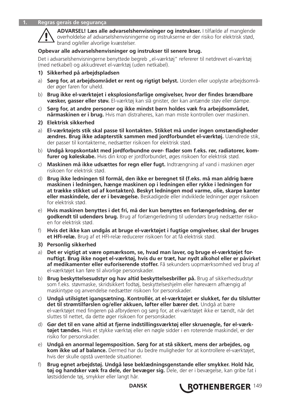 ROTHENBERGER ROCAM 3 Multimedia User Manual | Page 151 / 360
