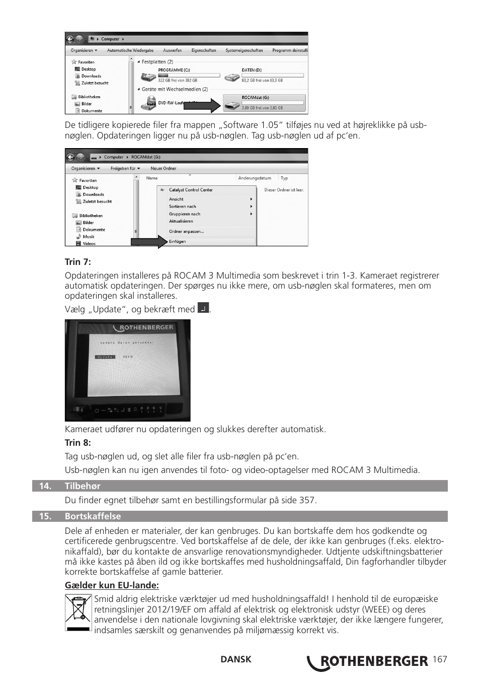 ROTHENBERGER ROCAM 3 Multimedia User Manual | Page 169 / 360