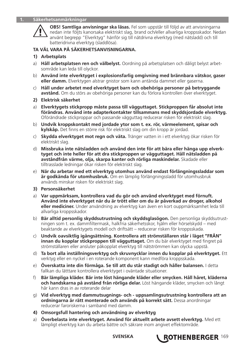 ROTHENBERGER ROCAM 3 Multimedia User Manual | Page 171 / 360