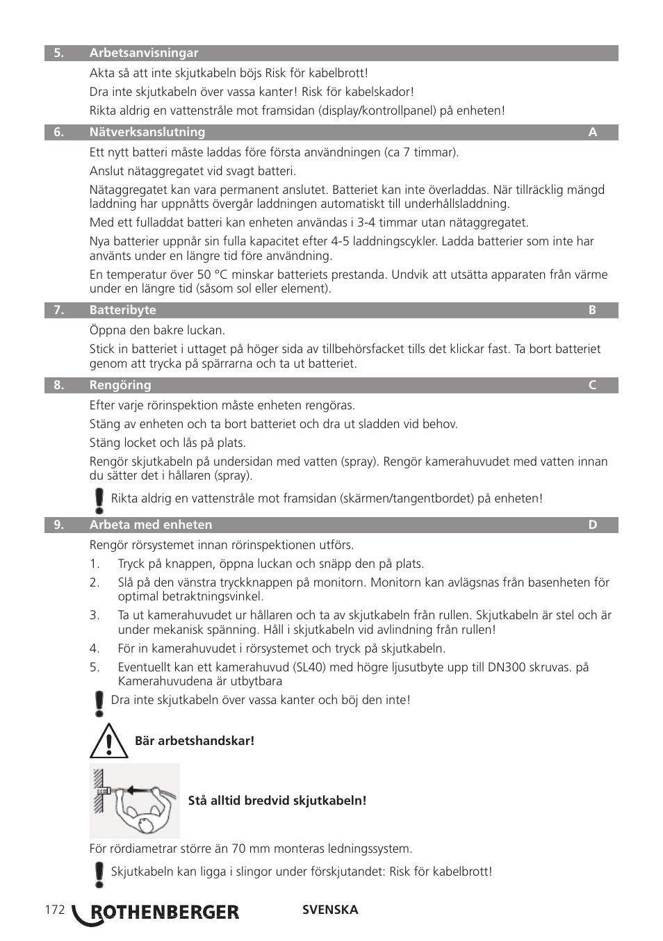 ROTHENBERGER ROCAM 3 Multimedia User Manual | Page 174 / 360