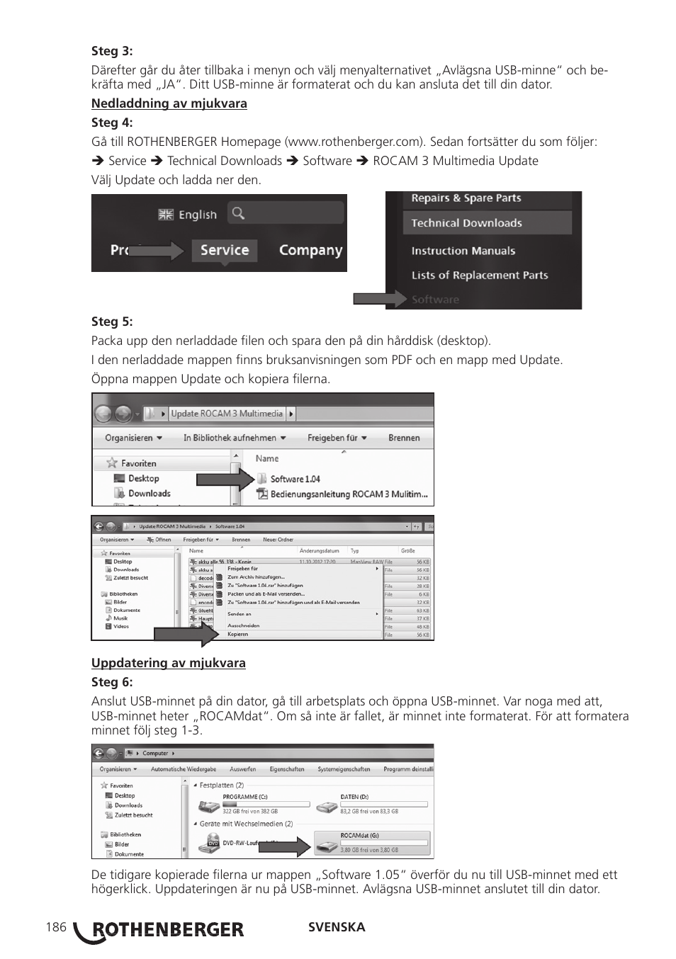 ROTHENBERGER ROCAM 3 Multimedia User Manual | Page 188 / 360