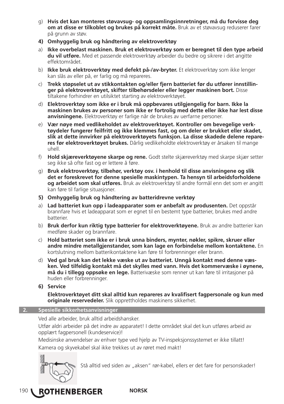 ROTHENBERGER ROCAM 3 Multimedia User Manual | Page 192 / 360