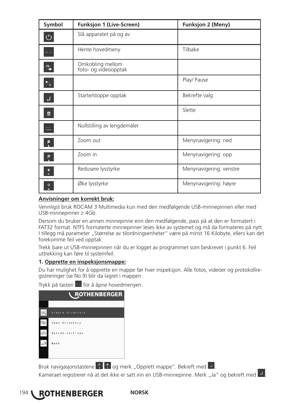 ROTHENBERGER ROCAM 3 Multimedia User Manual | Page 196 / 360