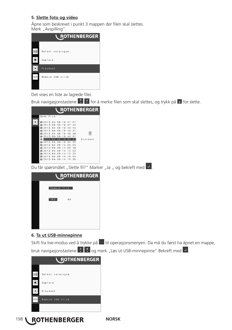 ROTHENBERGER ROCAM 3 Multimedia User Manual | Page 200 / 360