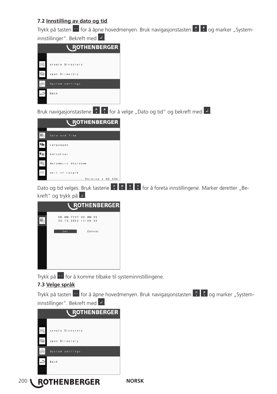 ROTHENBERGER ROCAM 3 Multimedia User Manual | Page 202 / 360