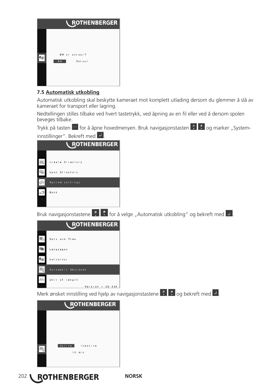 ROTHENBERGER ROCAM 3 Multimedia User Manual | Page 204 / 360