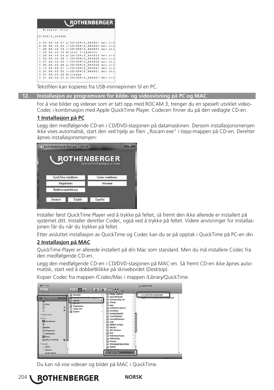 ROTHENBERGER ROCAM 3 Multimedia User Manual | Page 206 / 360