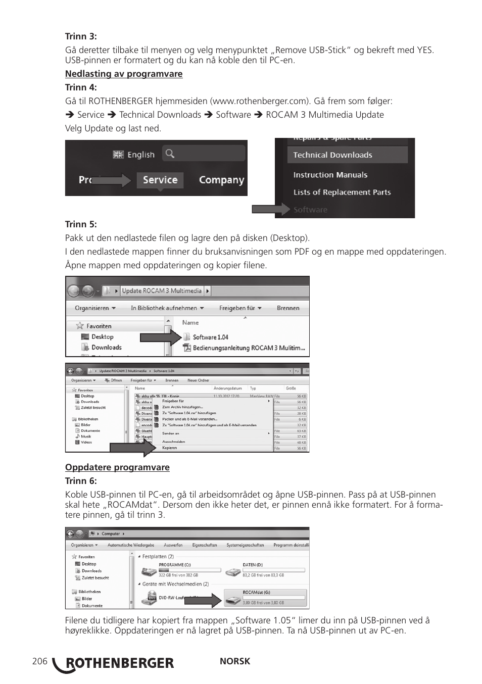 ROTHENBERGER ROCAM 3 Multimedia User Manual | Page 208 / 360