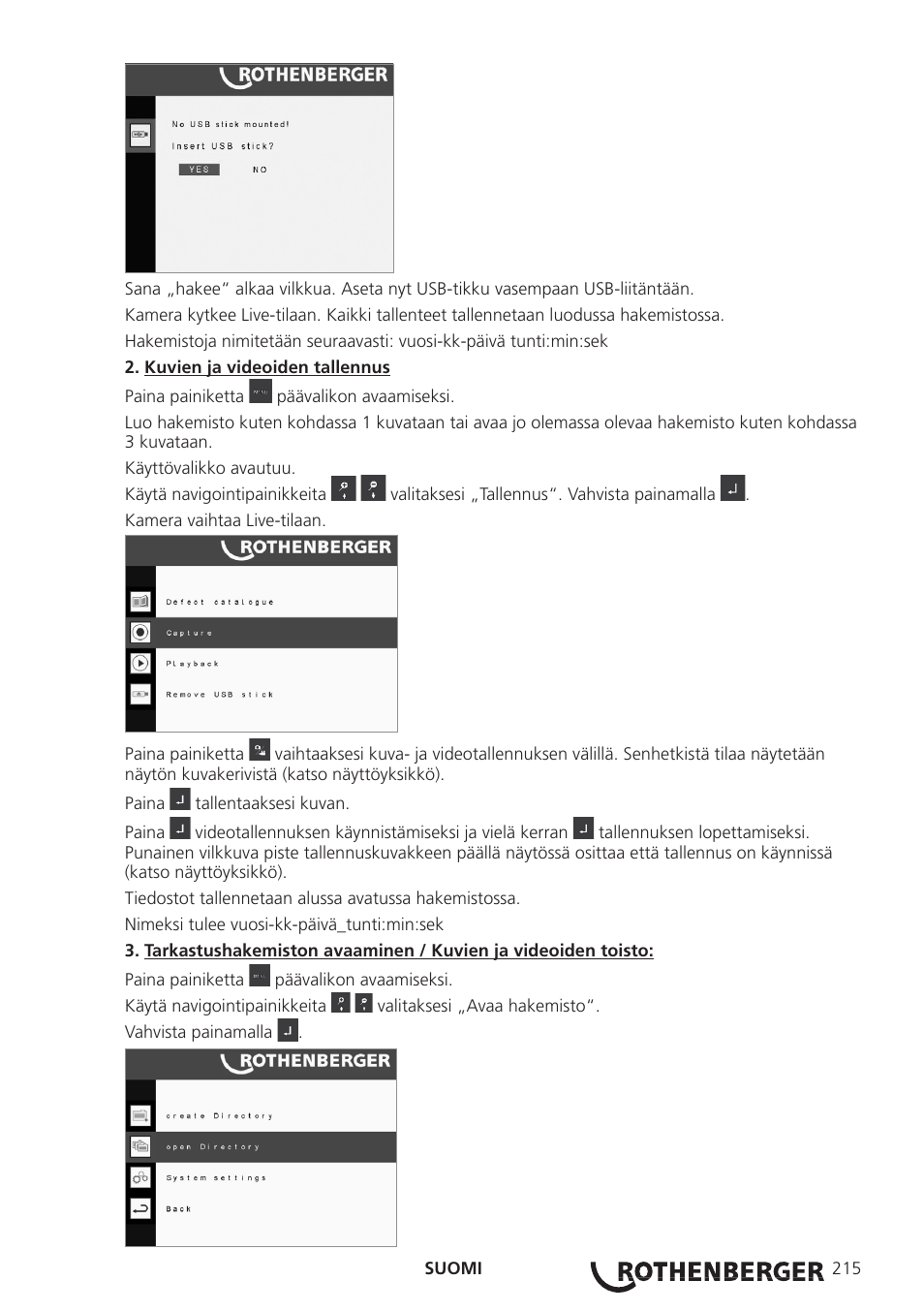 ROTHENBERGER ROCAM 3 Multimedia User Manual | Page 217 / 360