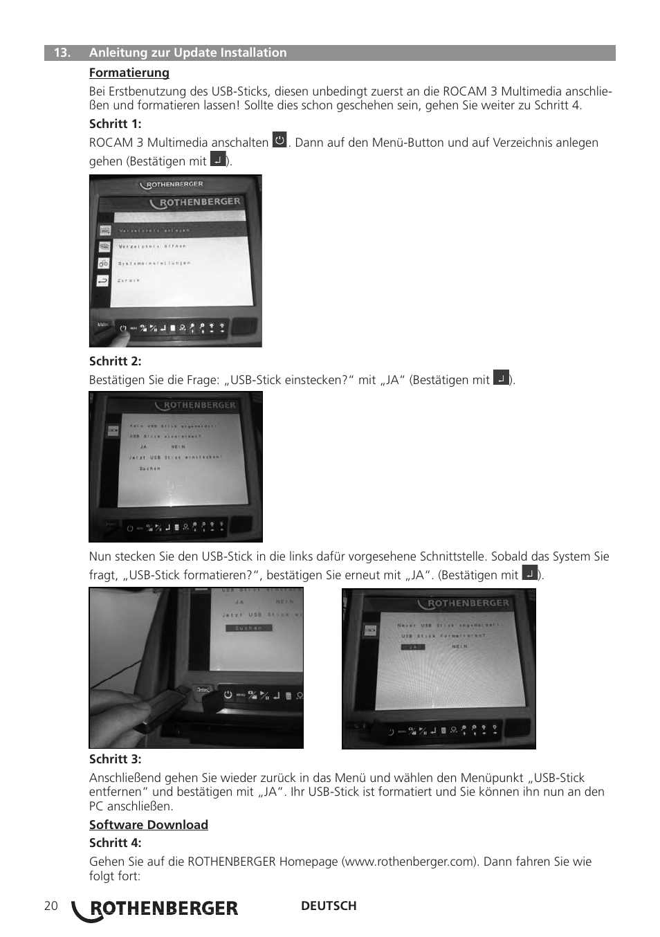 ROTHENBERGER ROCAM 3 Multimedia User Manual | Page 22 / 360
