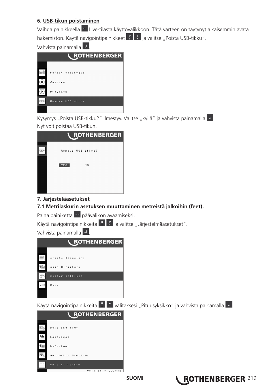 ROTHENBERGER ROCAM 3 Multimedia User Manual | Page 221 / 360