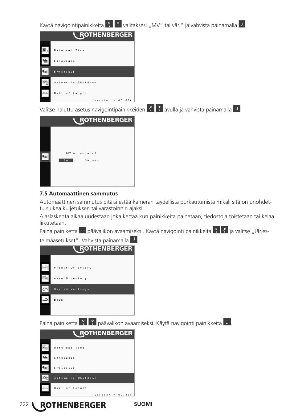 ROTHENBERGER ROCAM 3 Multimedia User Manual | Page 224 / 360