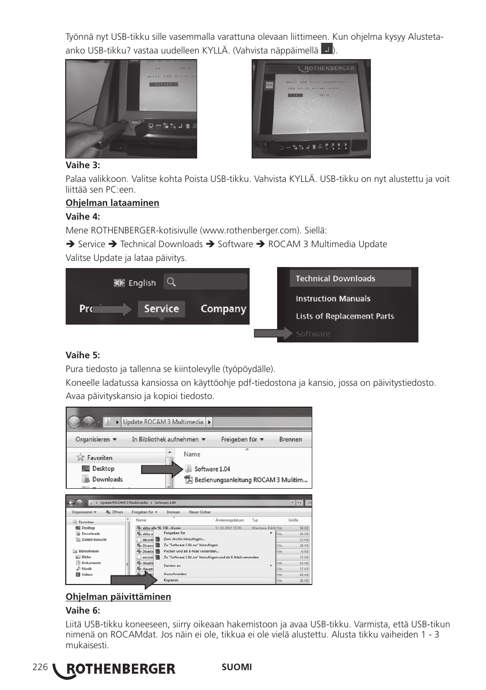 ROTHENBERGER ROCAM 3 Multimedia User Manual | Page 228 / 360
