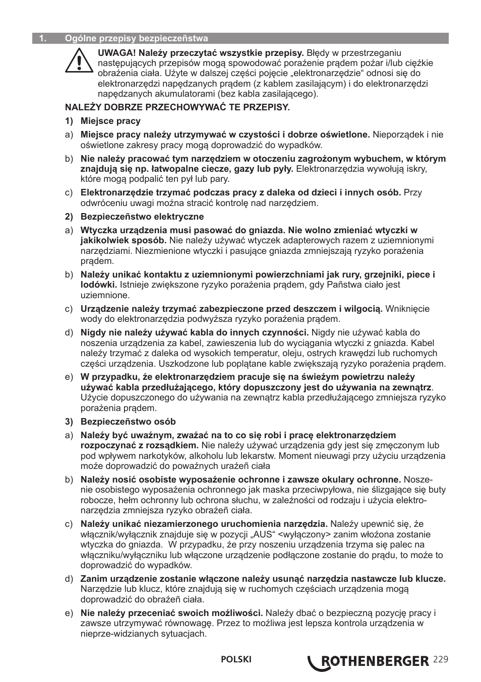 ROTHENBERGER ROCAM 3 Multimedia User Manual | Page 231 / 360