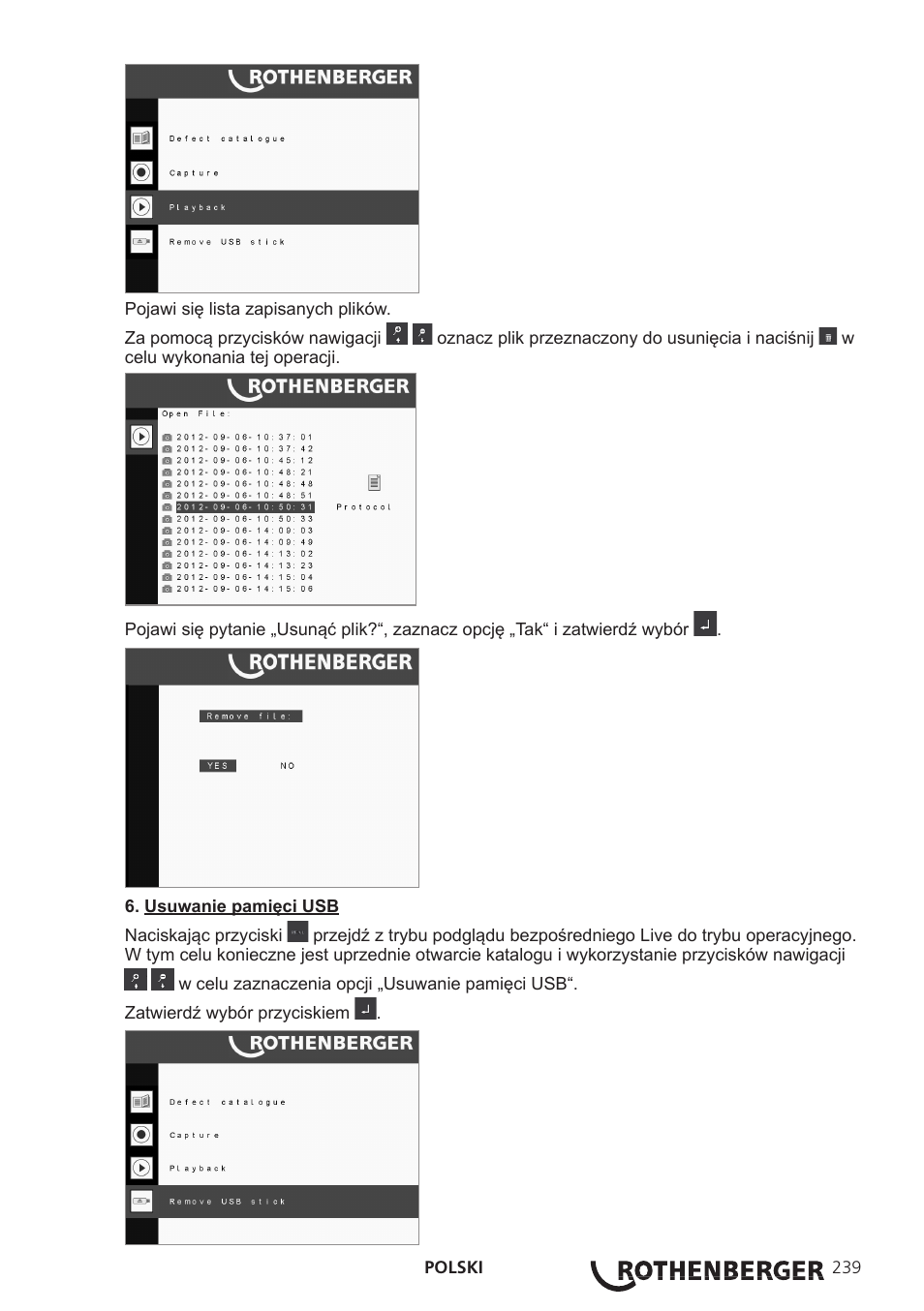 ROTHENBERGER ROCAM 3 Multimedia User Manual | Page 241 / 360