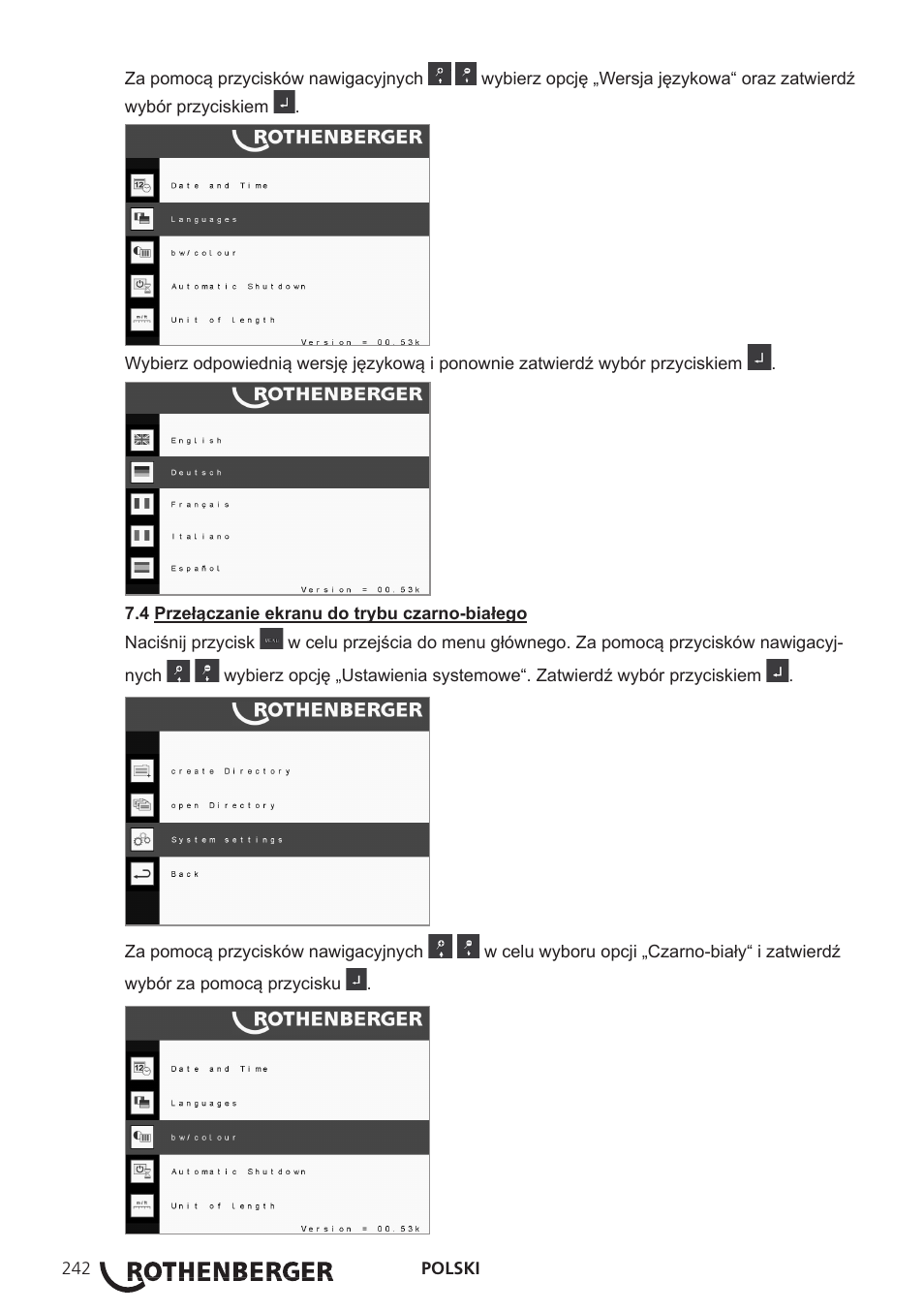 ROTHENBERGER ROCAM 3 Multimedia User Manual | Page 244 / 360