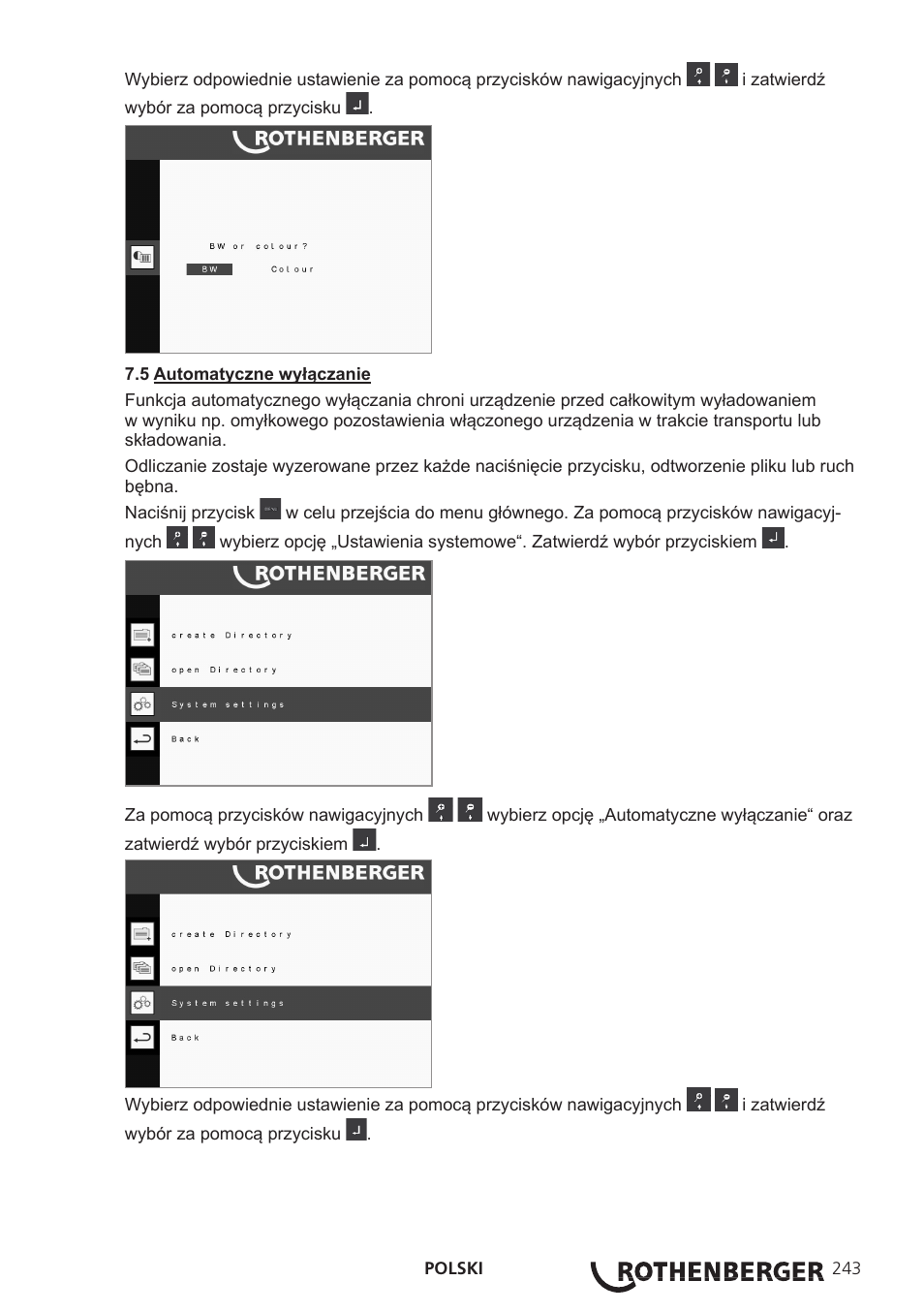 ROTHENBERGER ROCAM 3 Multimedia User Manual | Page 245 / 360