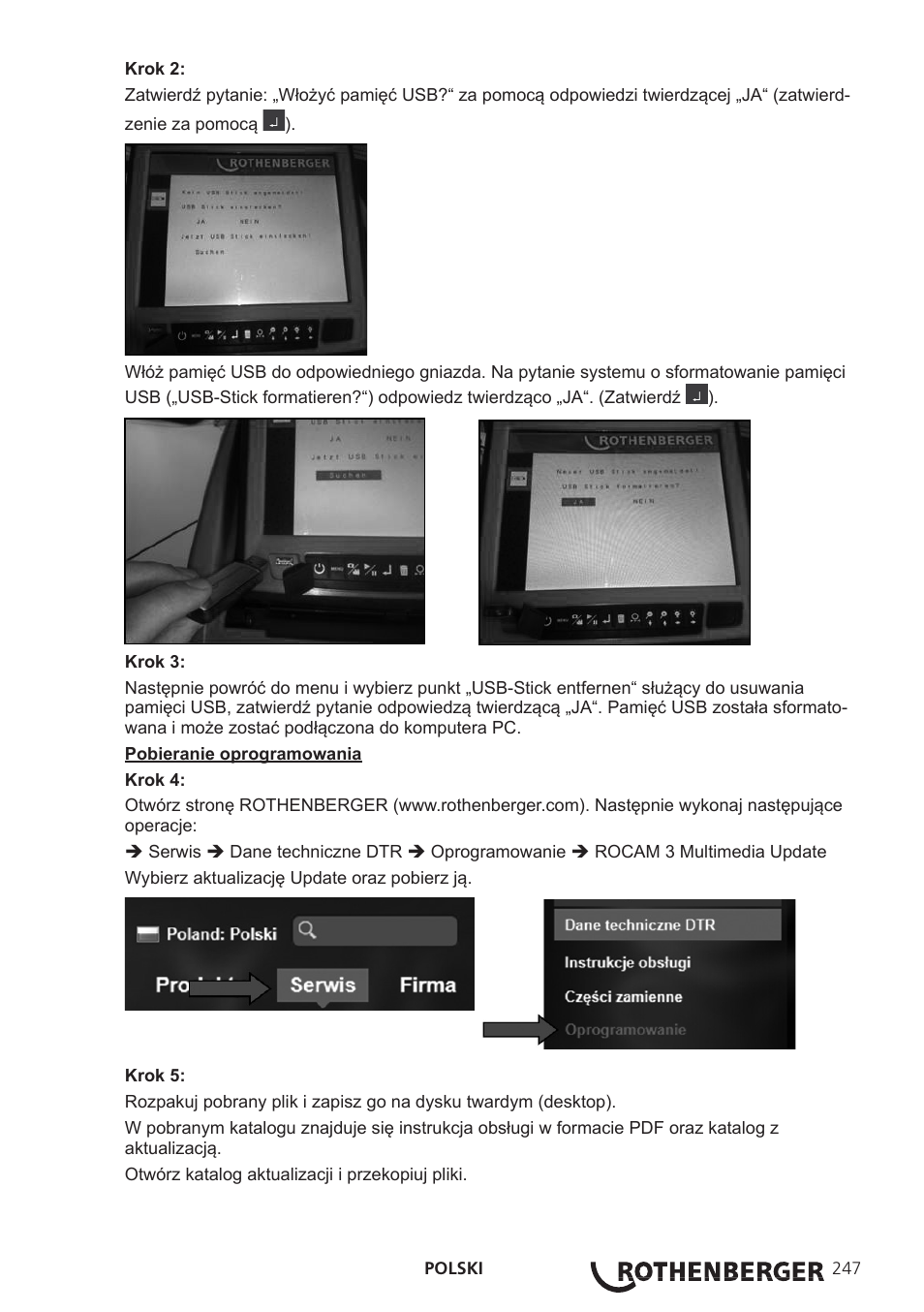 ROTHENBERGER ROCAM 3 Multimedia User Manual | Page 249 / 360