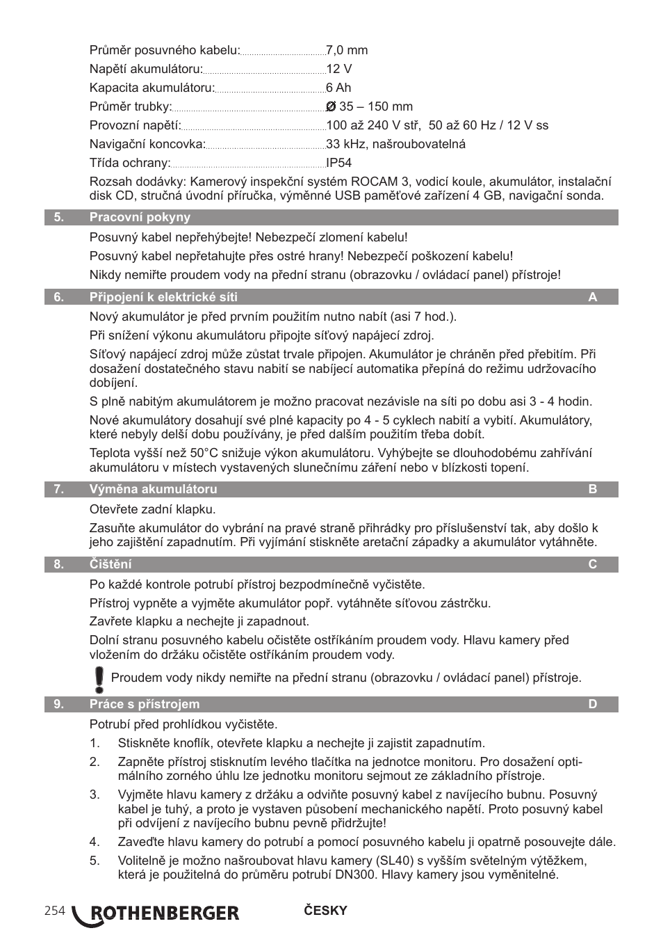 ROTHENBERGER ROCAM 3 Multimedia User Manual | Page 256 / 360