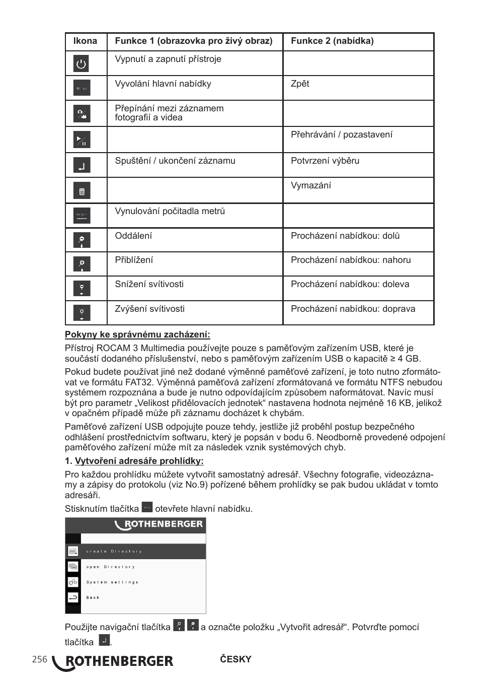 ROTHENBERGER ROCAM 3 Multimedia User Manual | Page 258 / 360