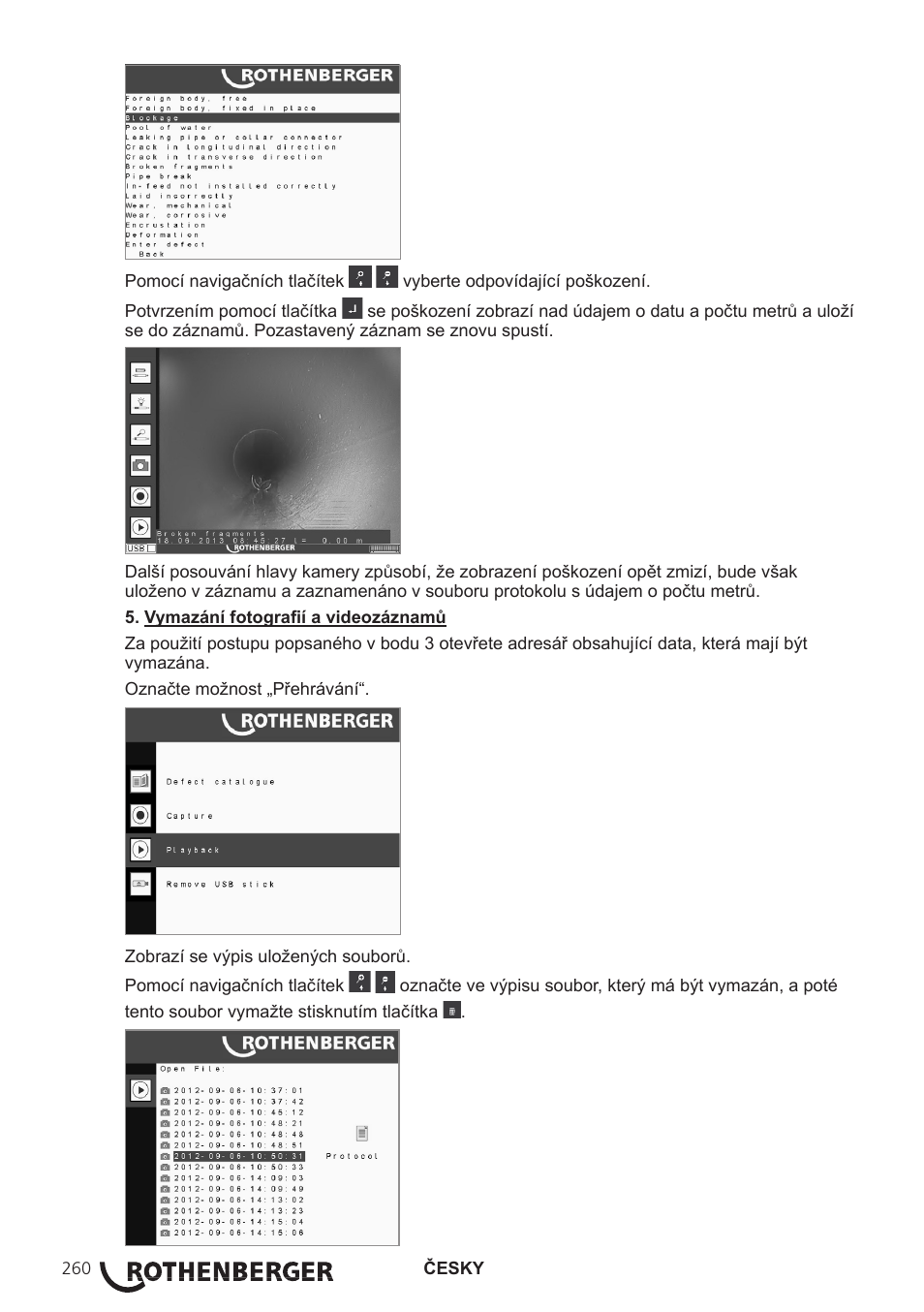ROTHENBERGER ROCAM 3 Multimedia User Manual | Page 262 / 360