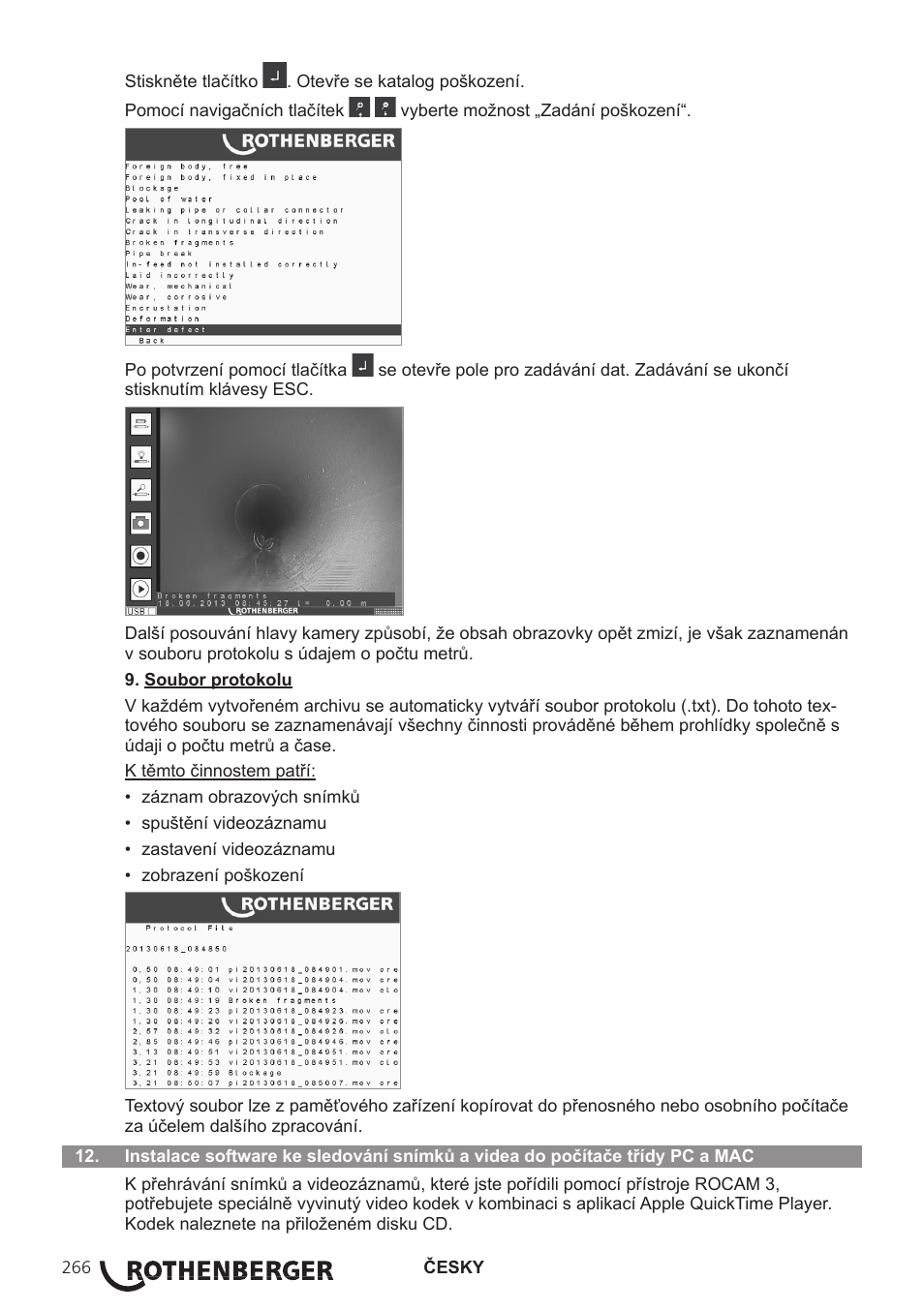ROTHENBERGER ROCAM 3 Multimedia User Manual | Page 268 / 360