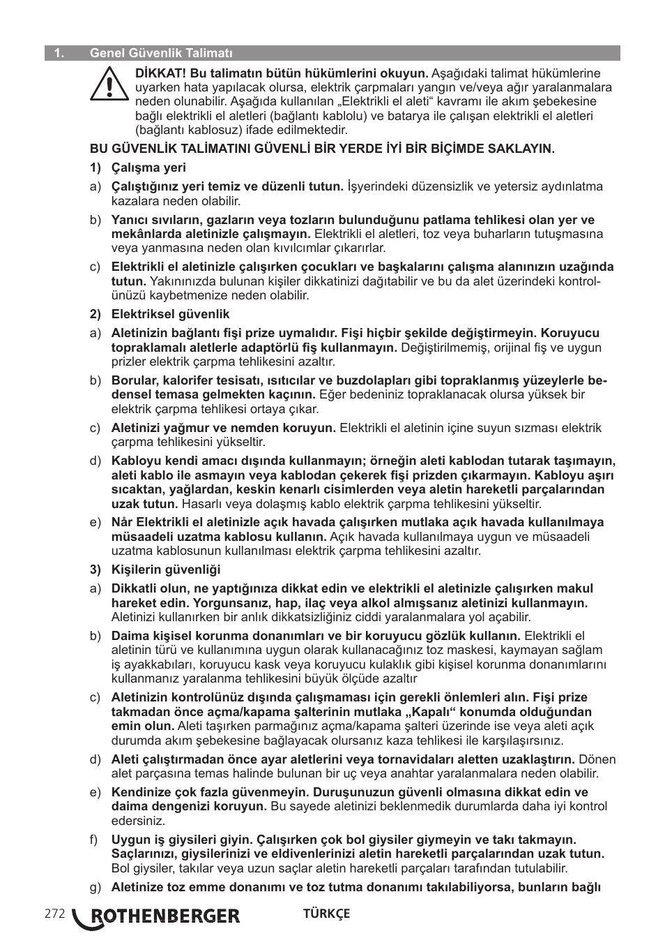 ROTHENBERGER ROCAM 3 Multimedia User Manual | Page 274 / 360