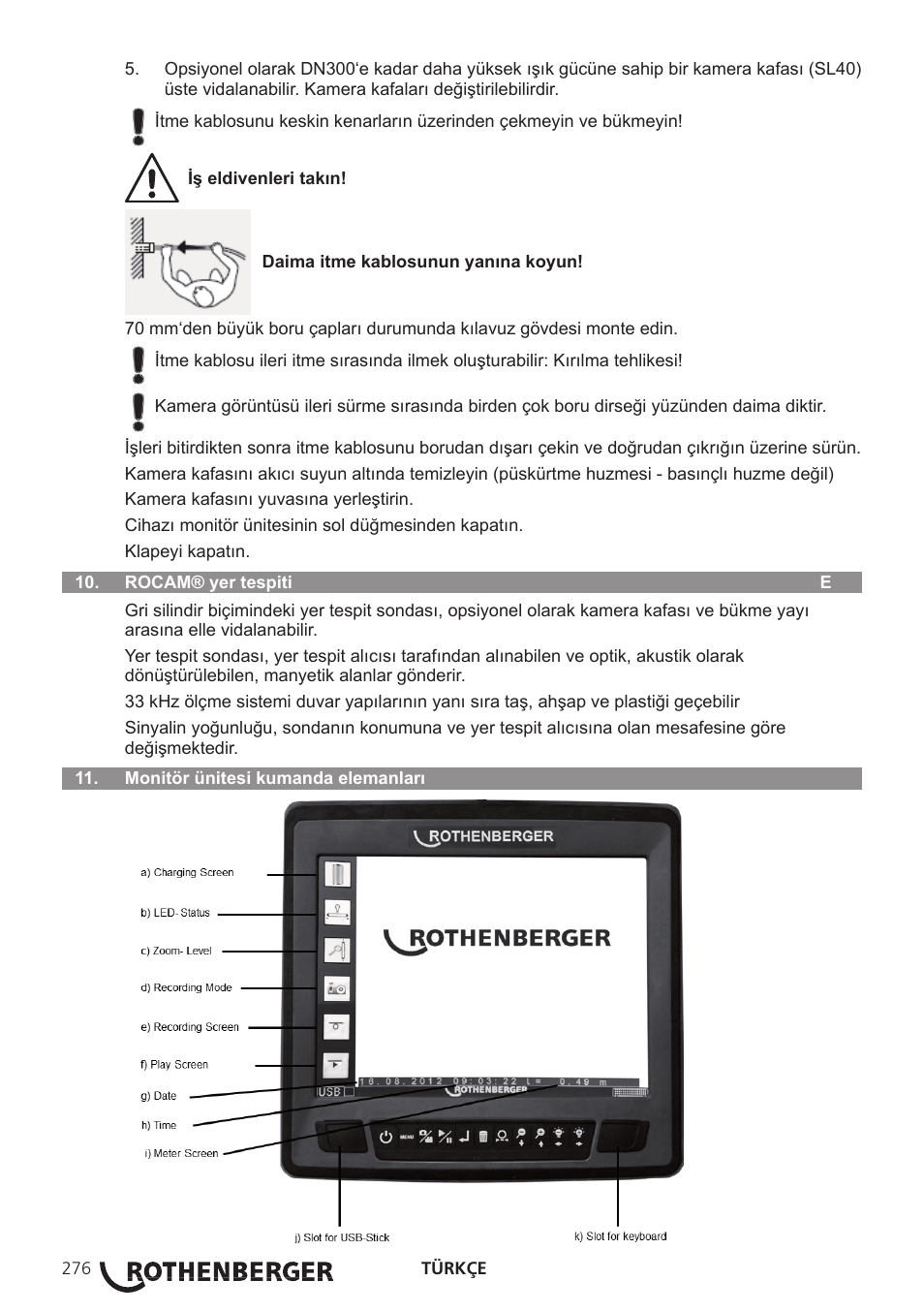 ROTHENBERGER ROCAM 3 Multimedia User Manual | Page 278 / 360