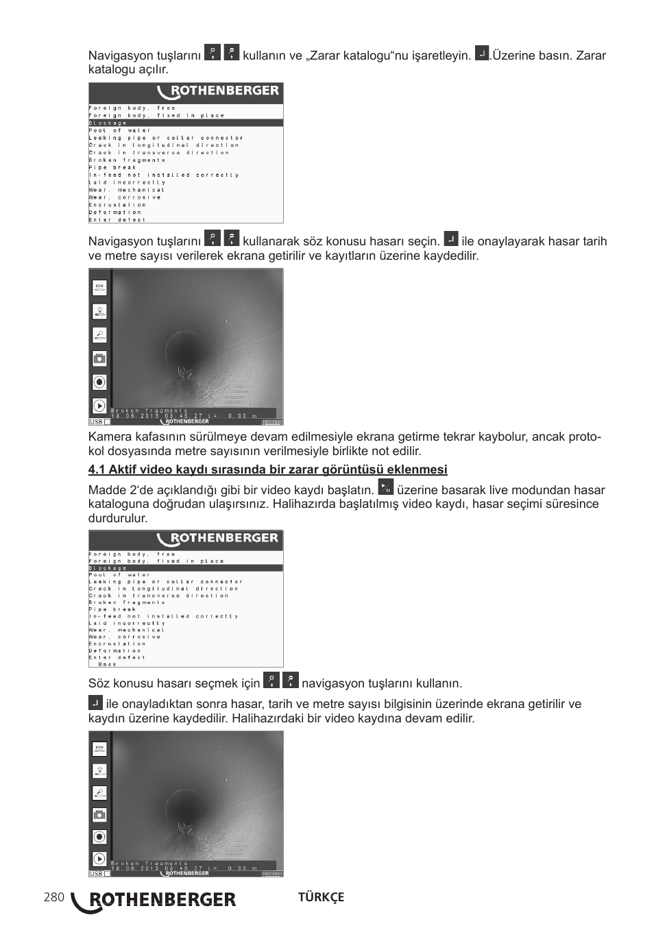 ROTHENBERGER ROCAM 3 Multimedia User Manual | Page 282 / 360