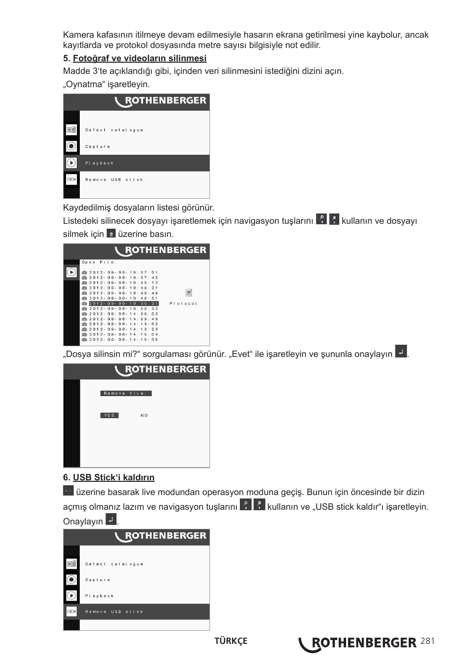 ROTHENBERGER ROCAM 3 Multimedia User Manual | Page 283 / 360