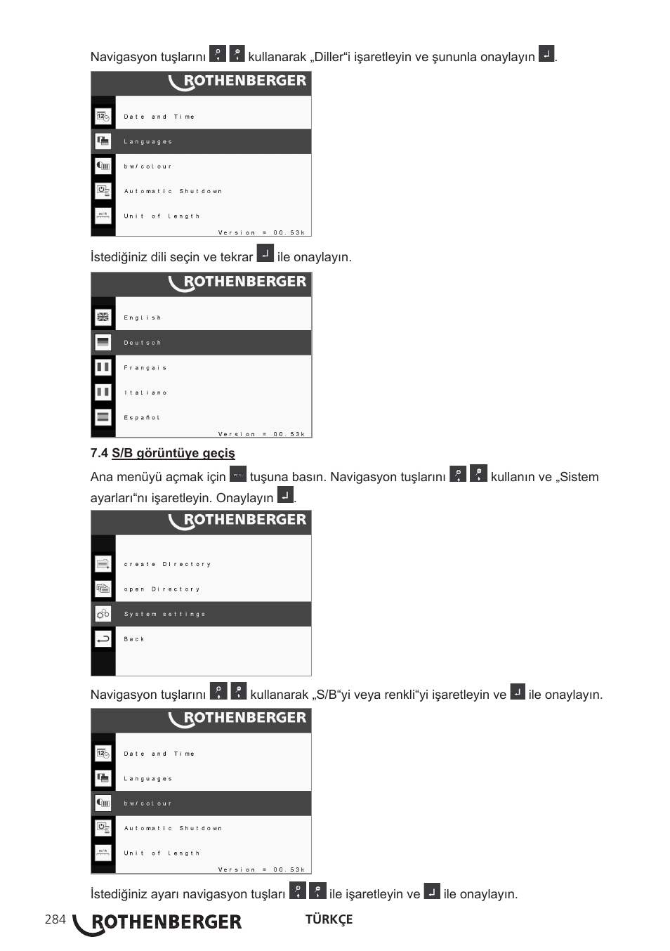 ROTHENBERGER ROCAM 3 Multimedia User Manual | Page 286 / 360