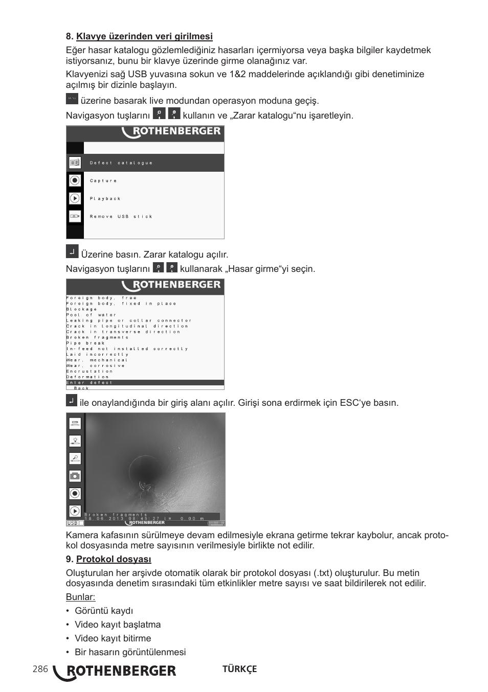 ROTHENBERGER ROCAM 3 Multimedia User Manual | Page 288 / 360