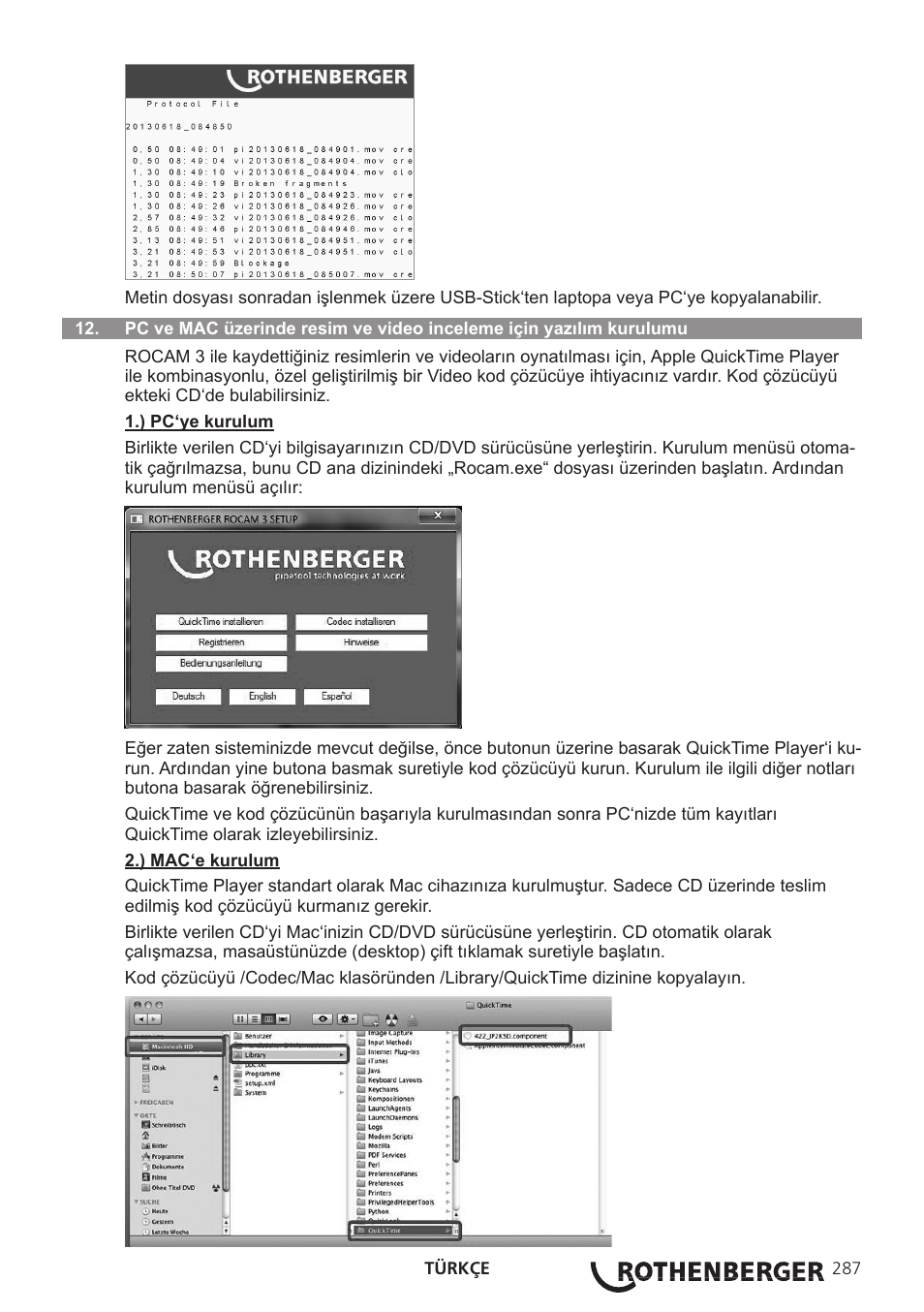 ROTHENBERGER ROCAM 3 Multimedia User Manual | Page 289 / 360