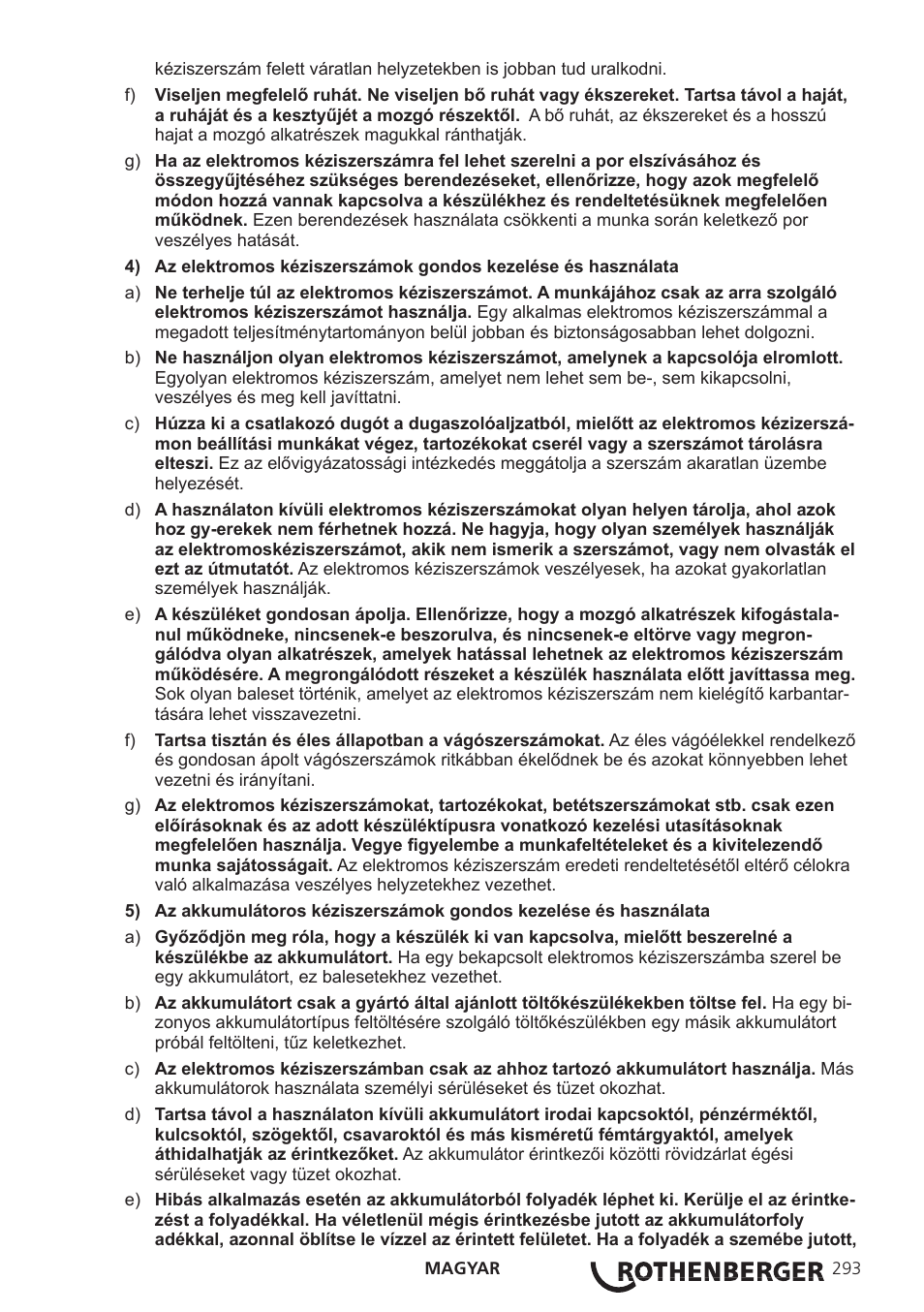 ROTHENBERGER ROCAM 3 Multimedia User Manual | Page 295 / 360