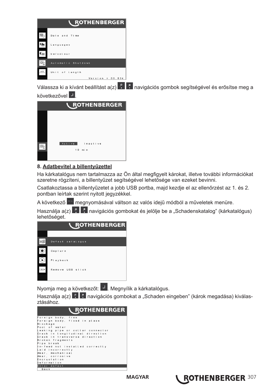 ROTHENBERGER ROCAM 3 Multimedia User Manual | Page 309 / 360