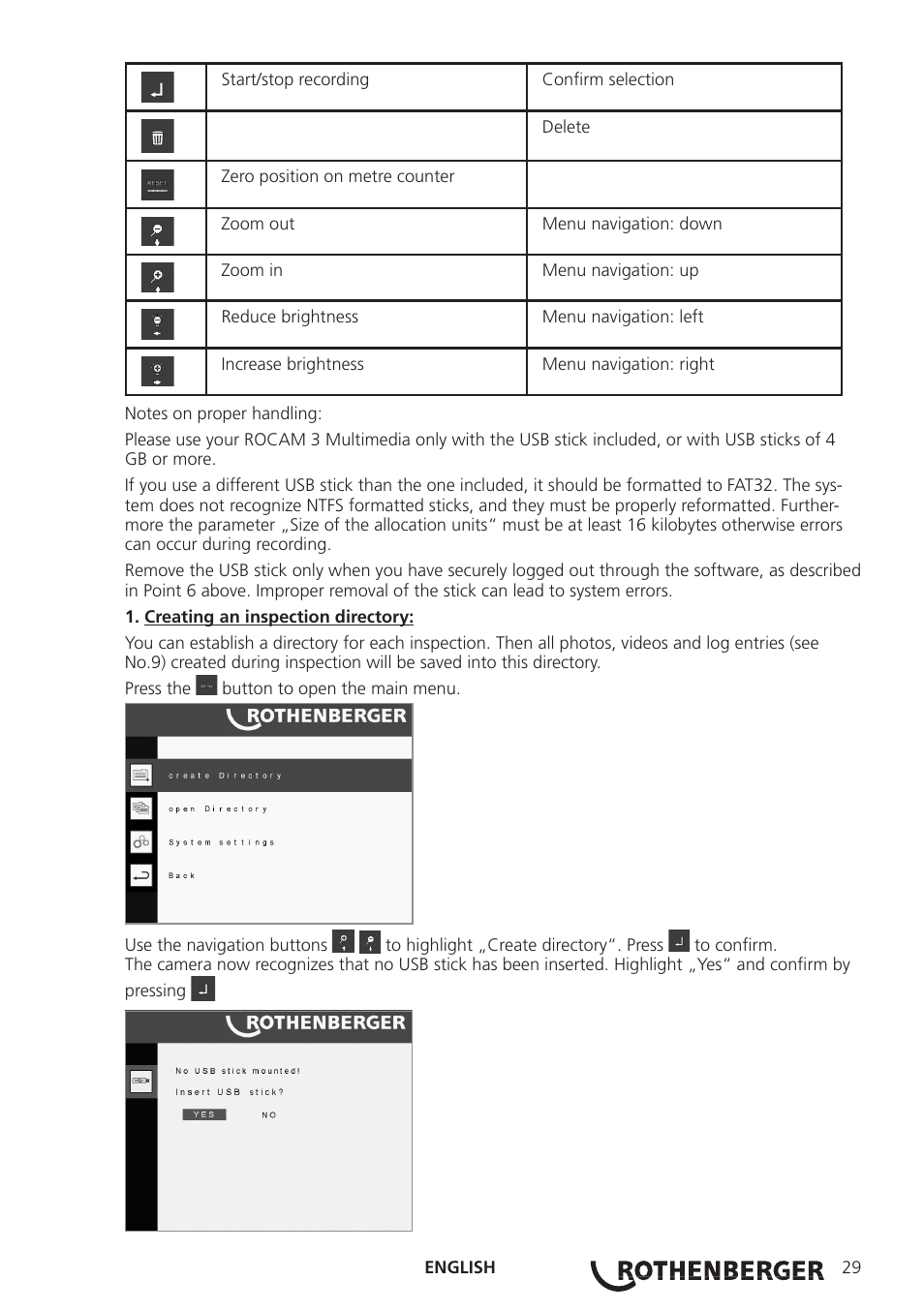ROTHENBERGER ROCAM 3 Multimedia User Manual | Page 31 / 360