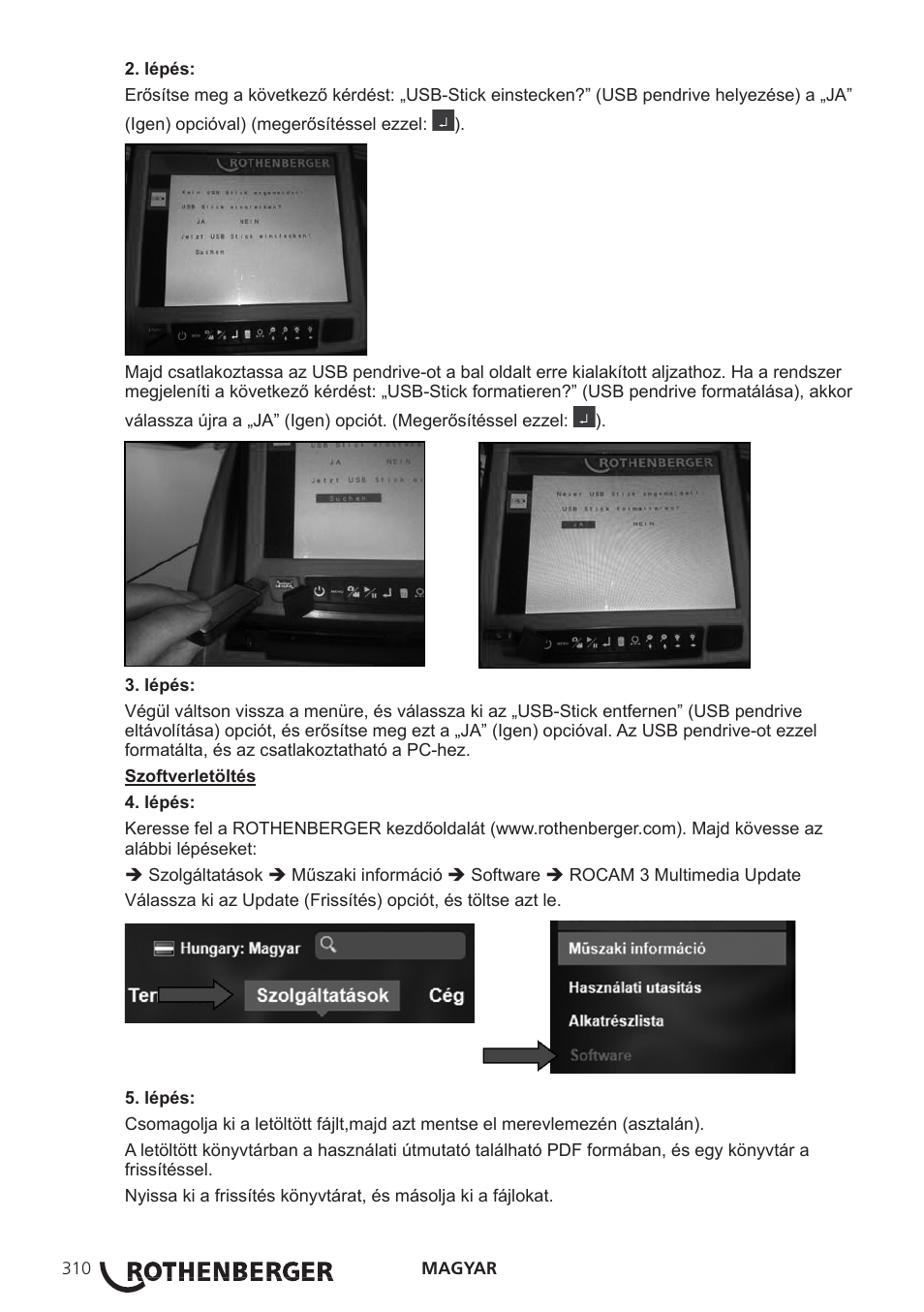 ROTHENBERGER ROCAM 3 Multimedia User Manual | Page 312 / 360