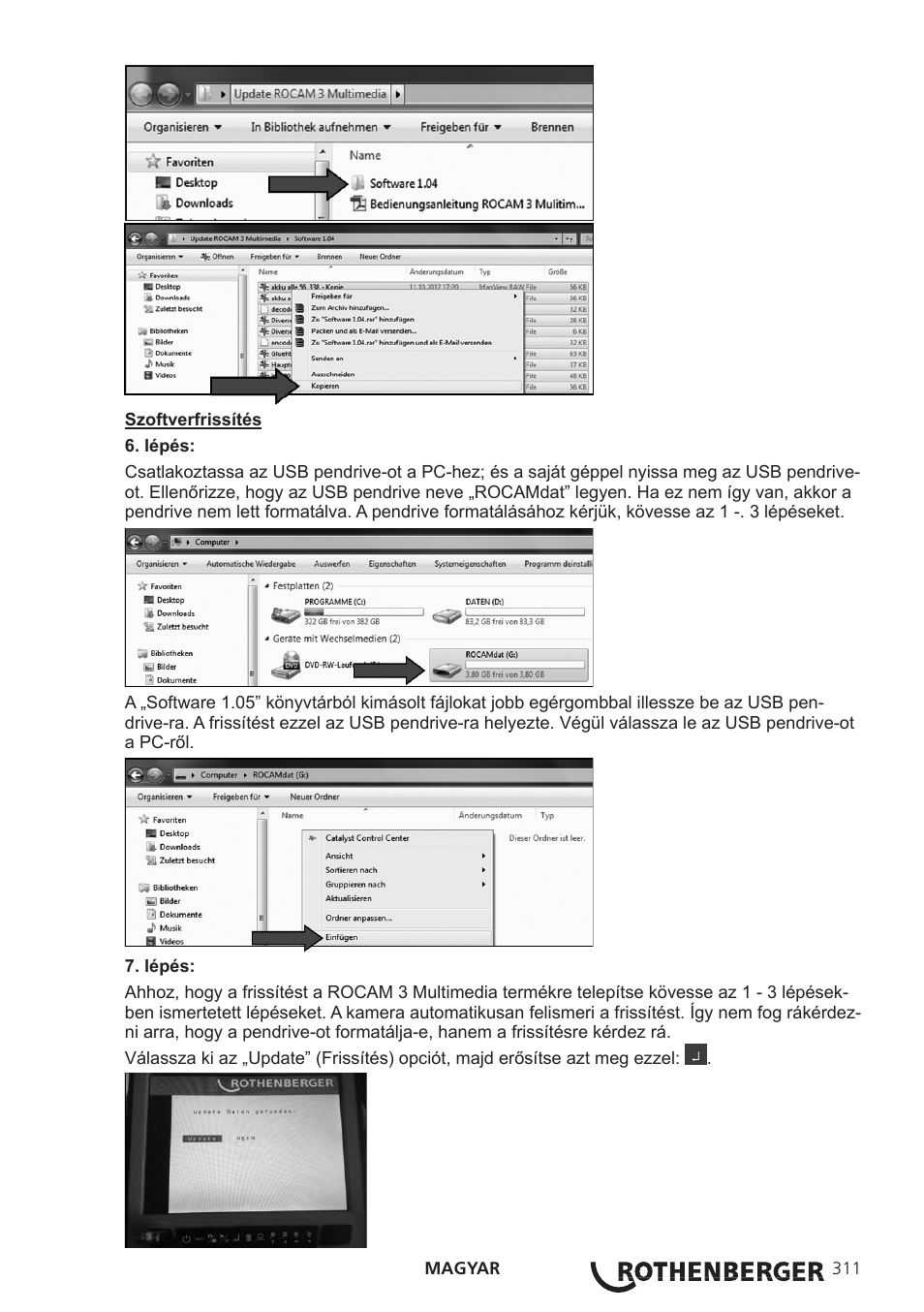 ROTHENBERGER ROCAM 3 Multimedia User Manual | Page 313 / 360