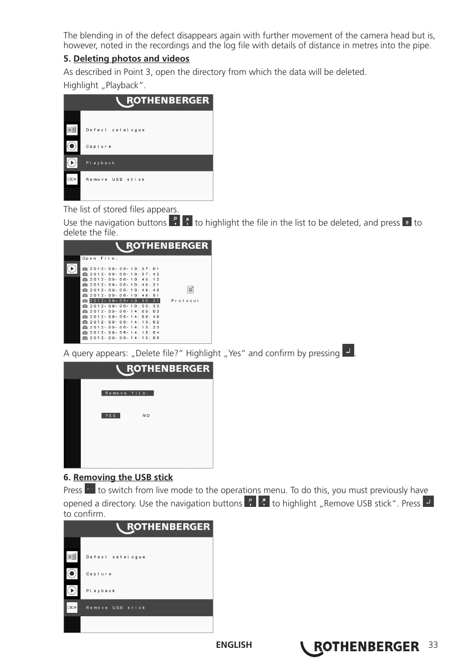 ROTHENBERGER ROCAM 3 Multimedia User Manual | Page 35 / 360