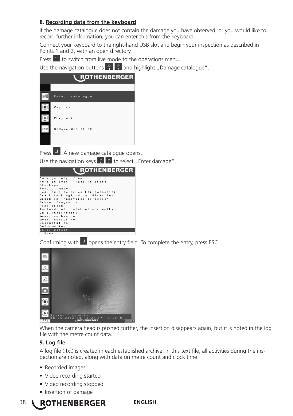 ROTHENBERGER ROCAM 3 Multimedia User Manual | Page 40 / 360