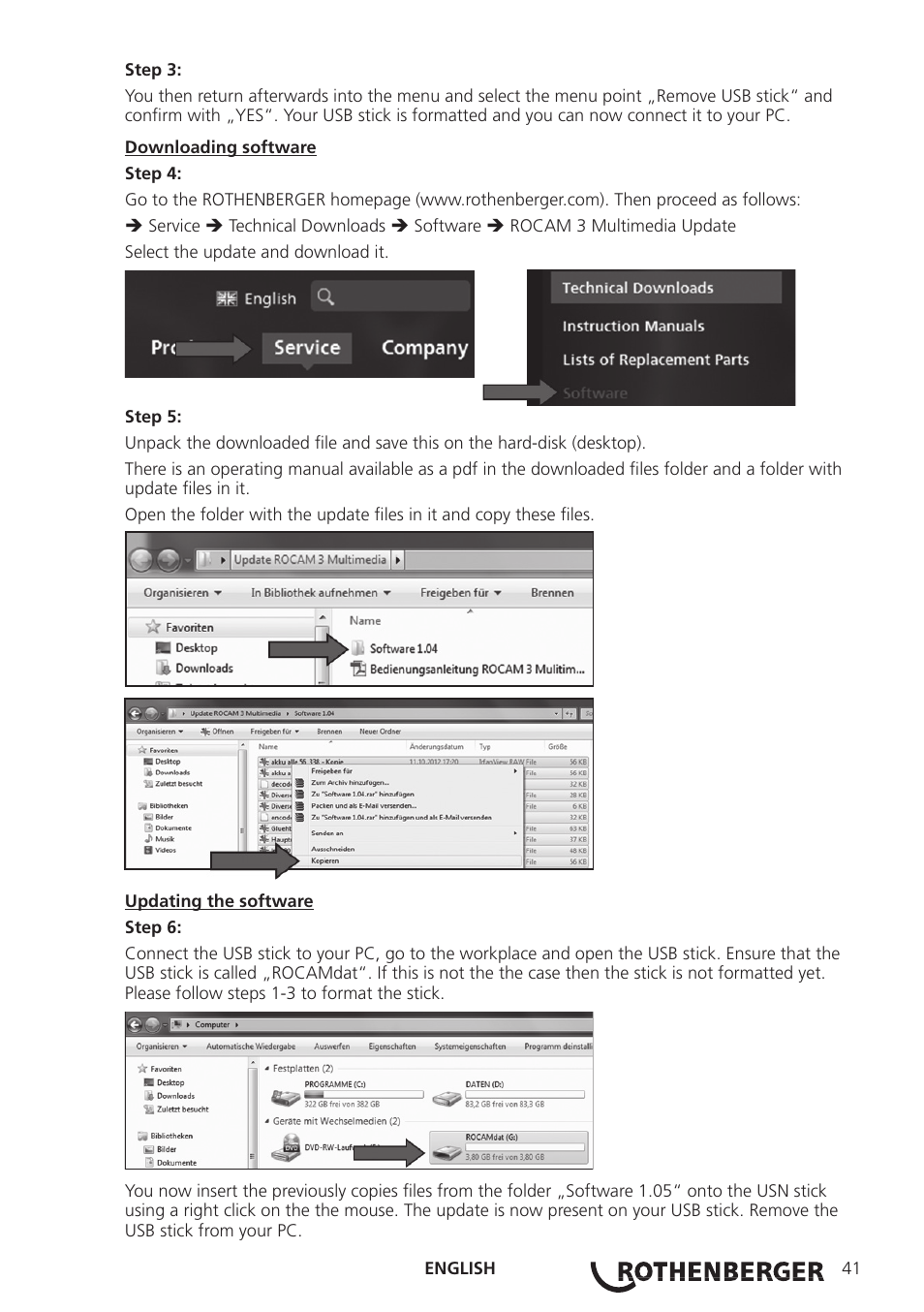 ROTHENBERGER ROCAM 3 Multimedia User Manual | Page 43 / 360