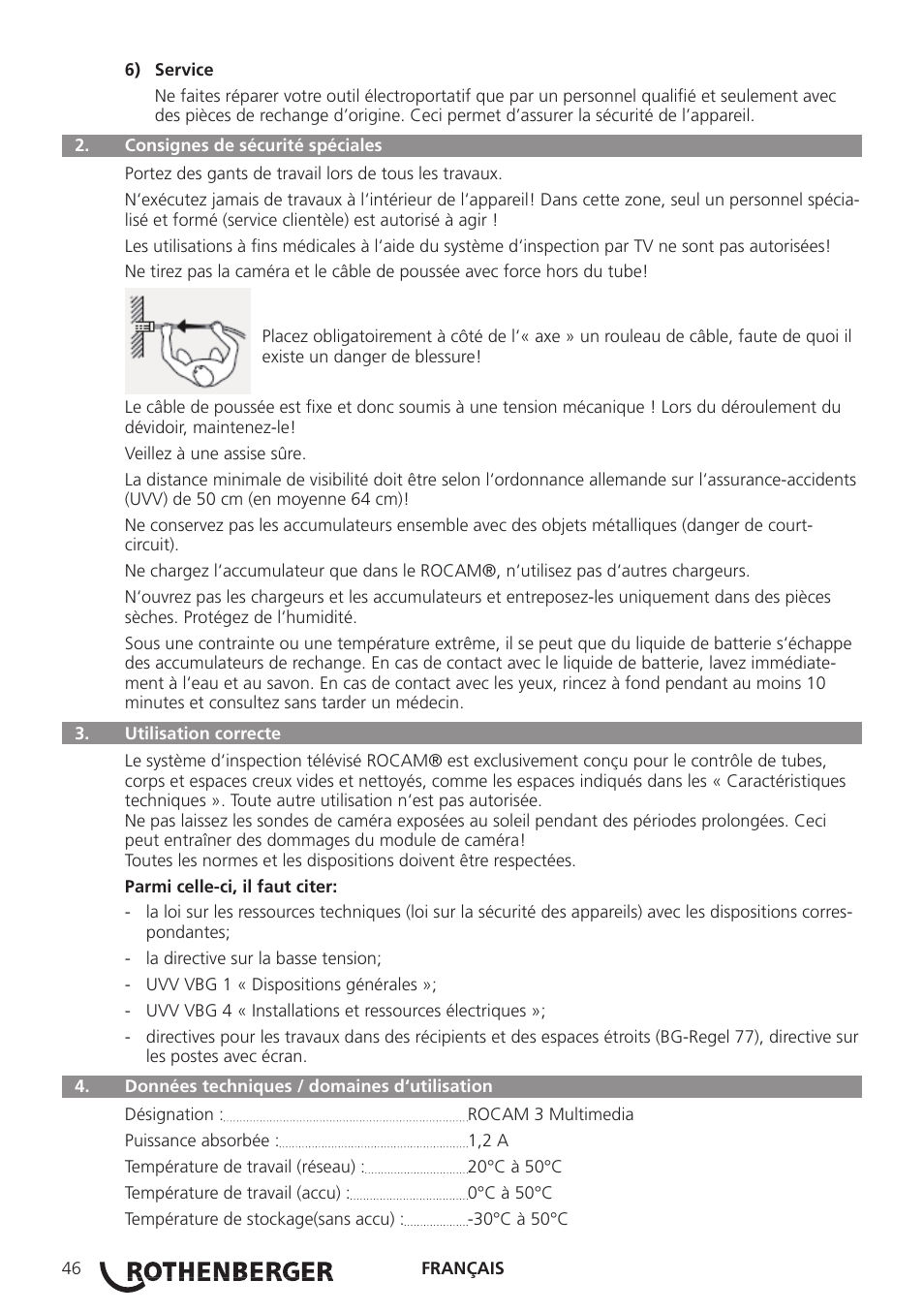 ROTHENBERGER ROCAM 3 Multimedia User Manual | Page 48 / 360