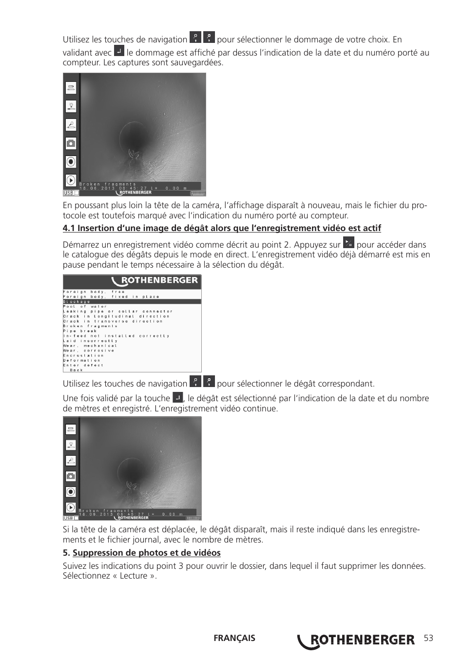 ROTHENBERGER ROCAM 3 Multimedia User Manual | Page 55 / 360